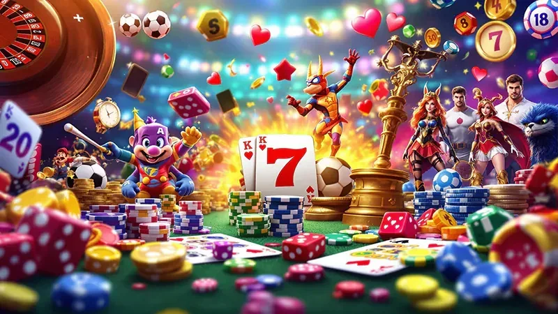 Koleksi visual permainan slot di BINTANGMPO